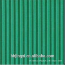 Green Ribbed Flame Retardant Neoprene Rubber Sheet